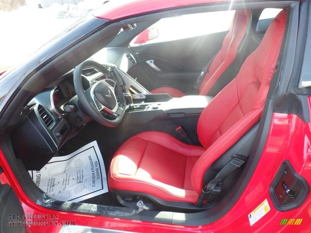 2019 Corvette Stingray Coupe - Torch Red / Adrenaline Red photo #17