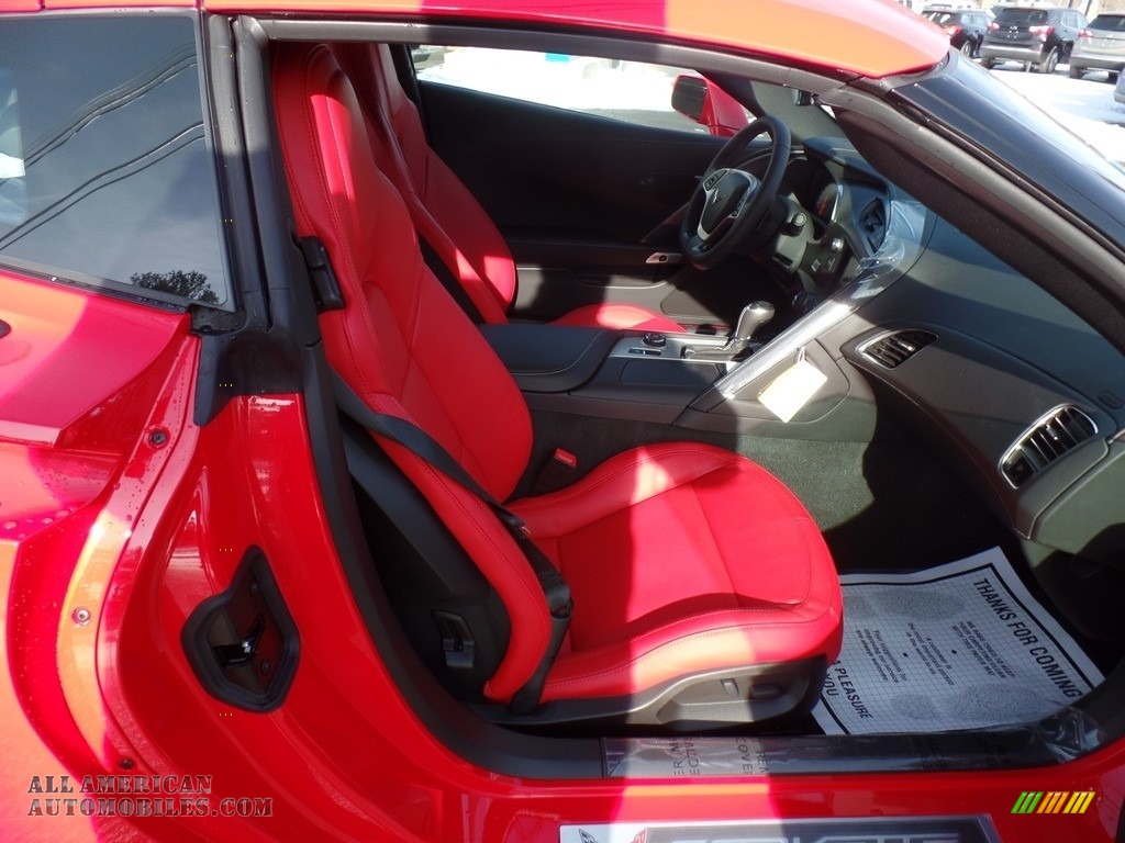 2019 Corvette Stingray Coupe - Torch Red / Adrenaline Red photo #33