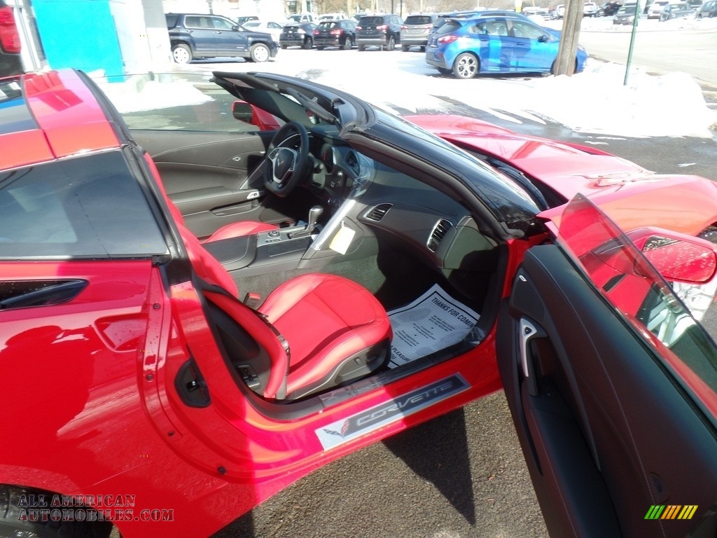 2019 Corvette Stingray Coupe - Torch Red / Adrenaline Red photo #36