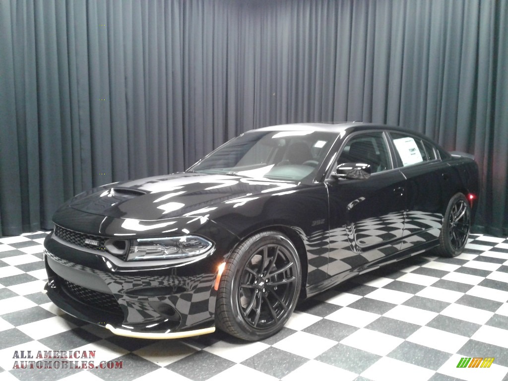 2019 Charger R/T Scat Pack - Pitch Black / Black photo #2