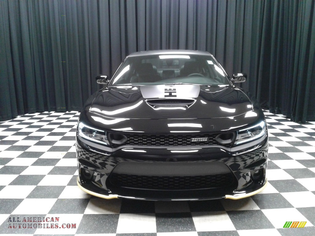 2019 Charger R/T Scat Pack - Pitch Black / Black photo #3