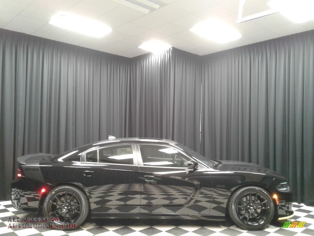 2019 Charger R/T Scat Pack - Pitch Black / Black photo #5
