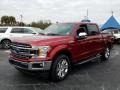 Ford F150 XLT SuperCrew Ruby Red photo #1