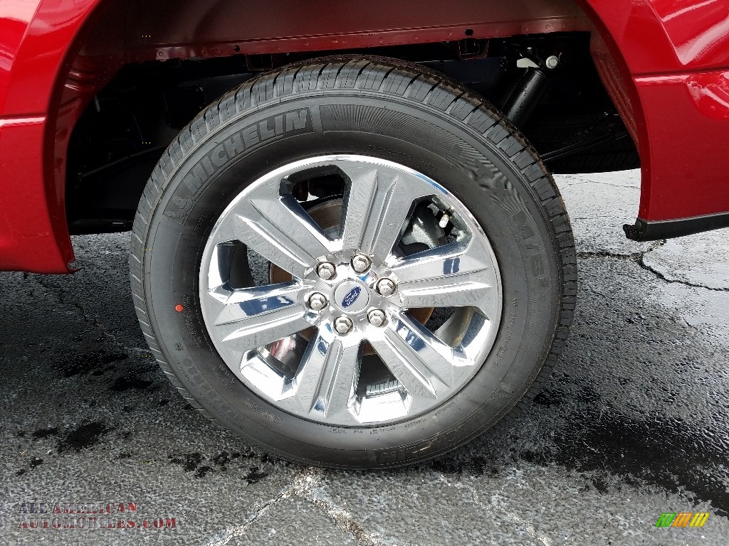 2019 F150 XLT SuperCrew - Ruby Red / Earth Gray photo #20