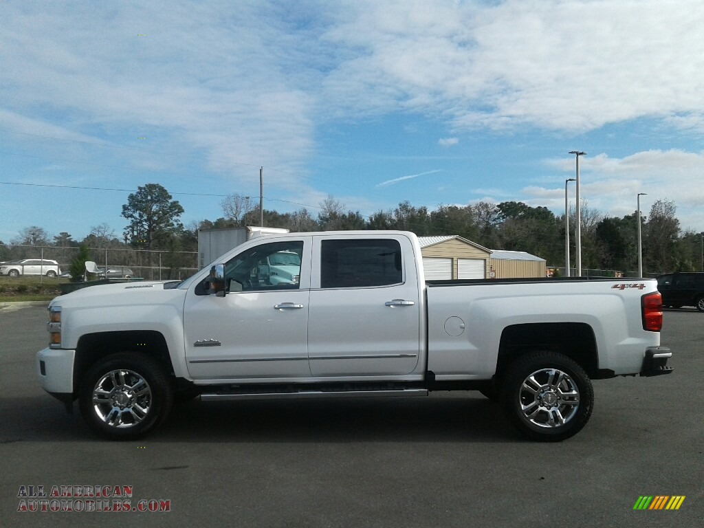 2019 Silverado 2500HD High Country Crew Cab 4WD - Iridescent Pearl Tricoat / High Country Saddle photo #2