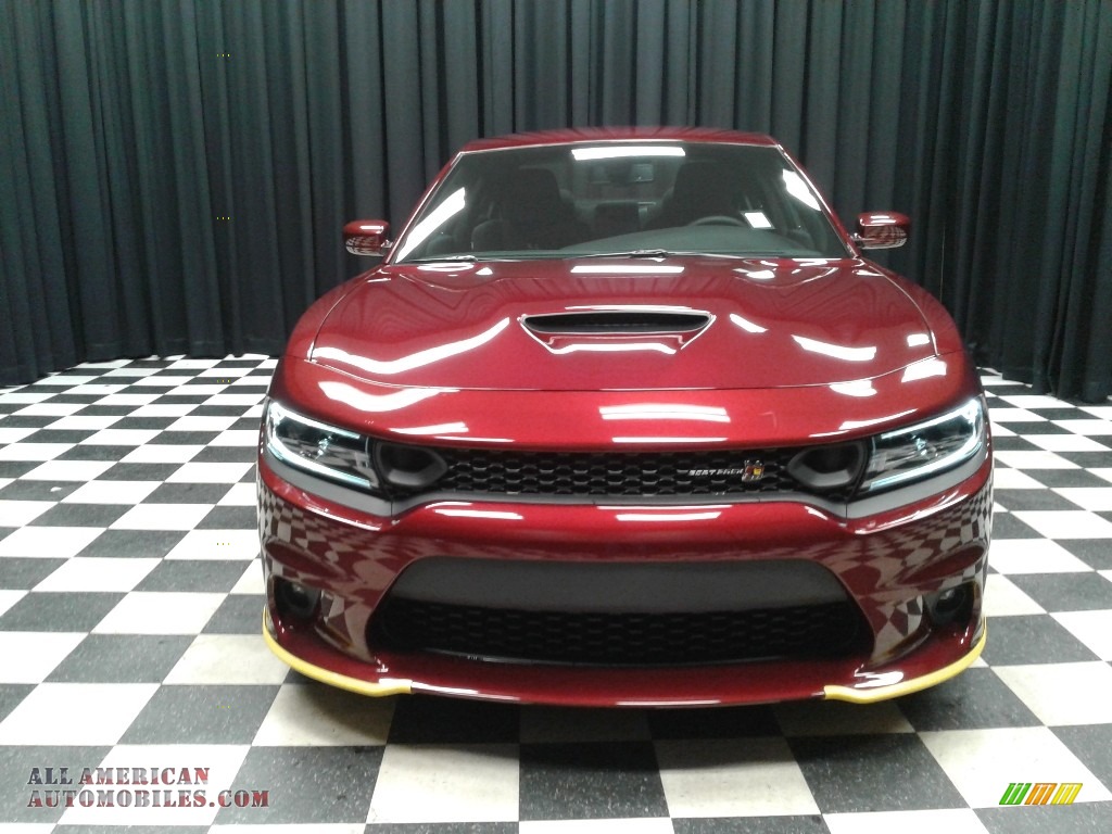2019 Charger R/T Scat Pack - Octane Red Pearl / Black photo #3