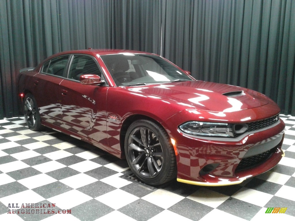 2019 Charger R/T Scat Pack - Octane Red Pearl / Black photo #4