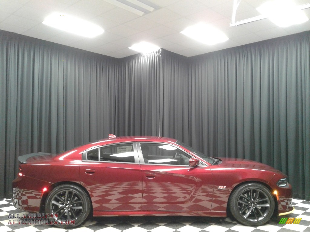 2019 Charger R/T Scat Pack - Octane Red Pearl / Black photo #5