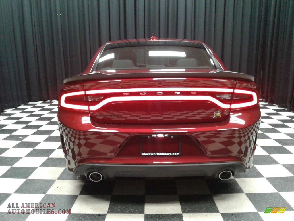2019 Charger R/T Scat Pack - Octane Red Pearl / Black photo #7