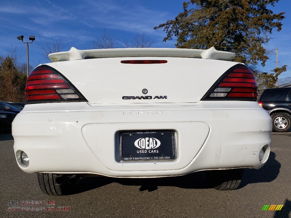 2004 Grand Am SE Sedan - Summit White / Dark Pewter photo #8