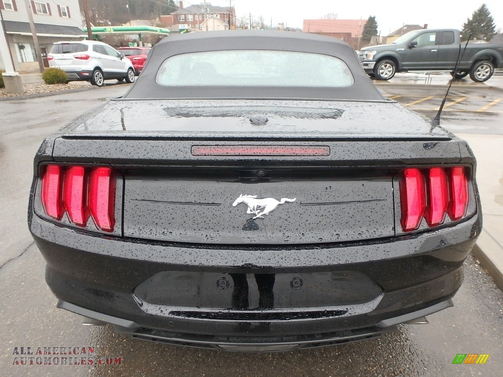 2018 Mustang EcoBoost Premium Convertible - Shadow Black / Ebony photo #7