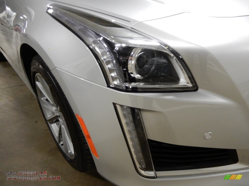 2017 CTS Luxury AWD - Radiant Silver Metallic / Very Light Cashmere w/Jet Black Accents photo #10