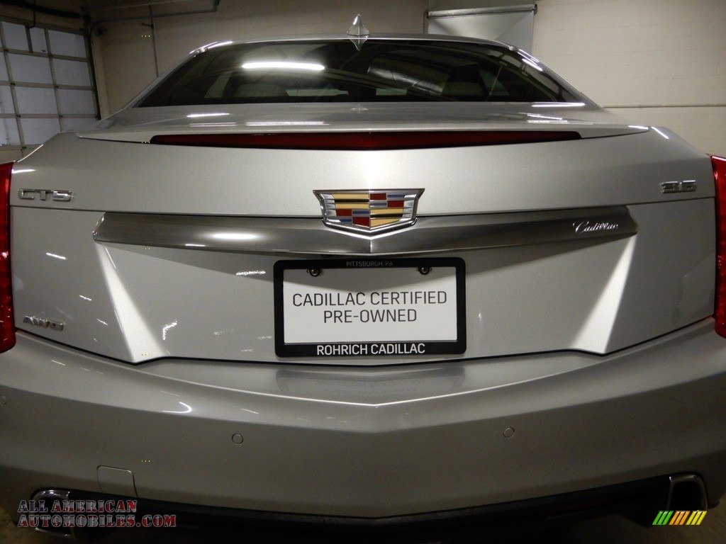 2017 CTS Luxury AWD - Radiant Silver Metallic / Very Light Cashmere w/Jet Black Accents photo #13