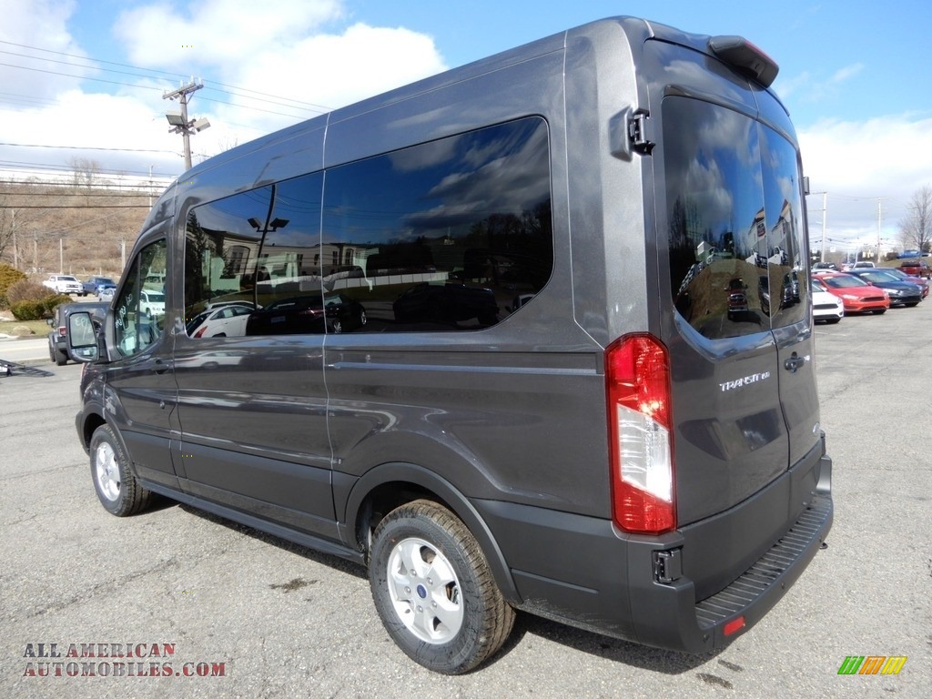 2019 Transit Passenger Wagon XLT 150 MR - Magnetic / Charcoal black photo #4