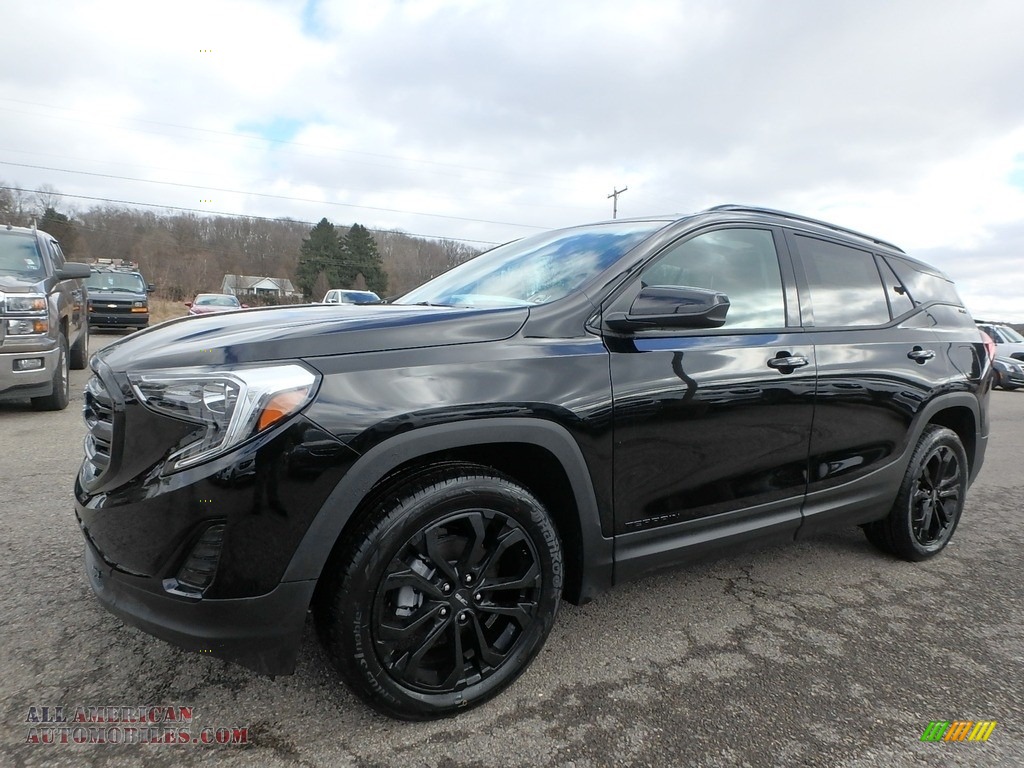 Ebony Twilight Metallic / Jet Black GMC Terrain SLE AWD