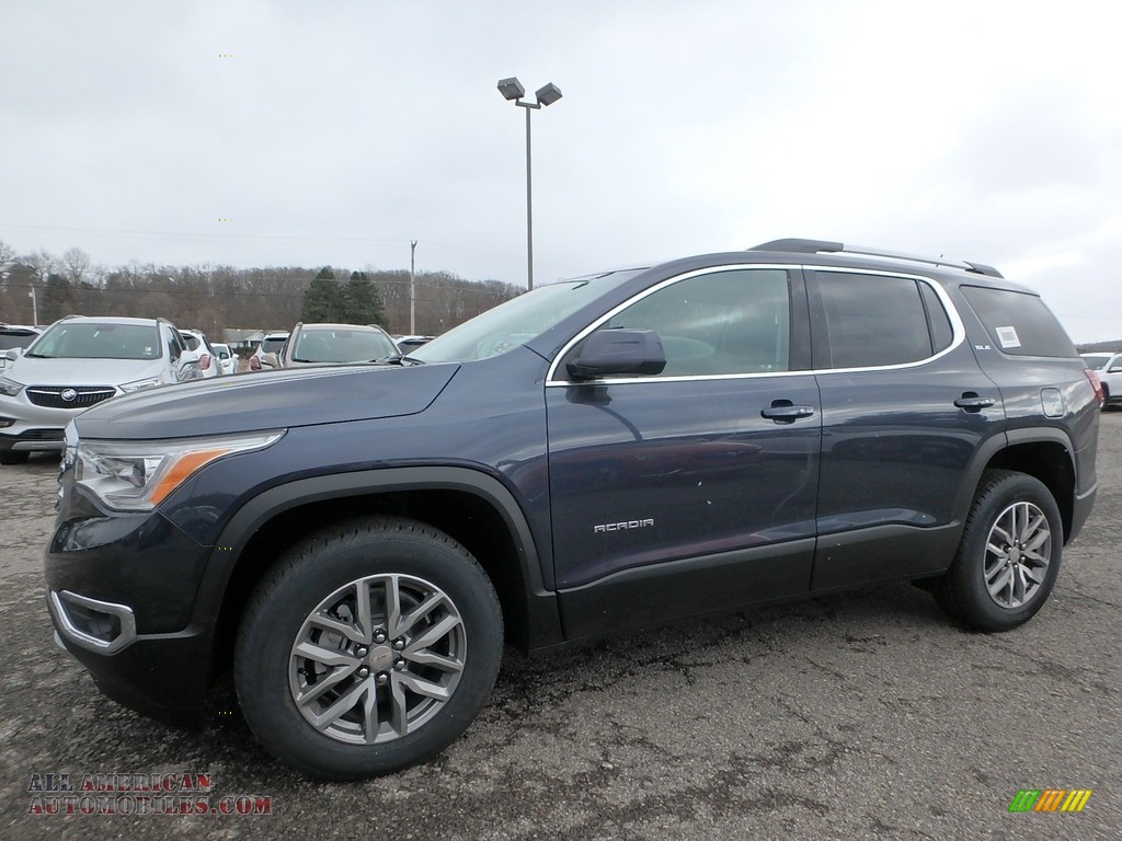 2019 Acadia SLE AWD - Blue Steel Metallic / Jet Black photo #1