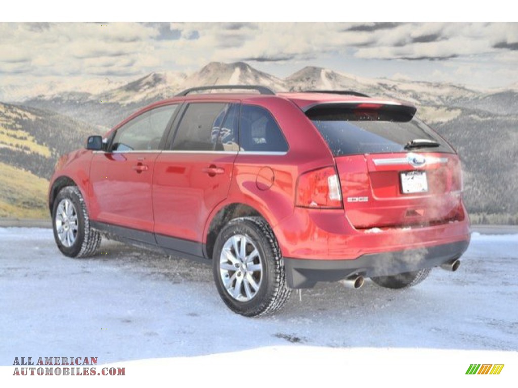 2012 Edge Limited AWD - Red Candy Metallic / Charcoal Black photo #7