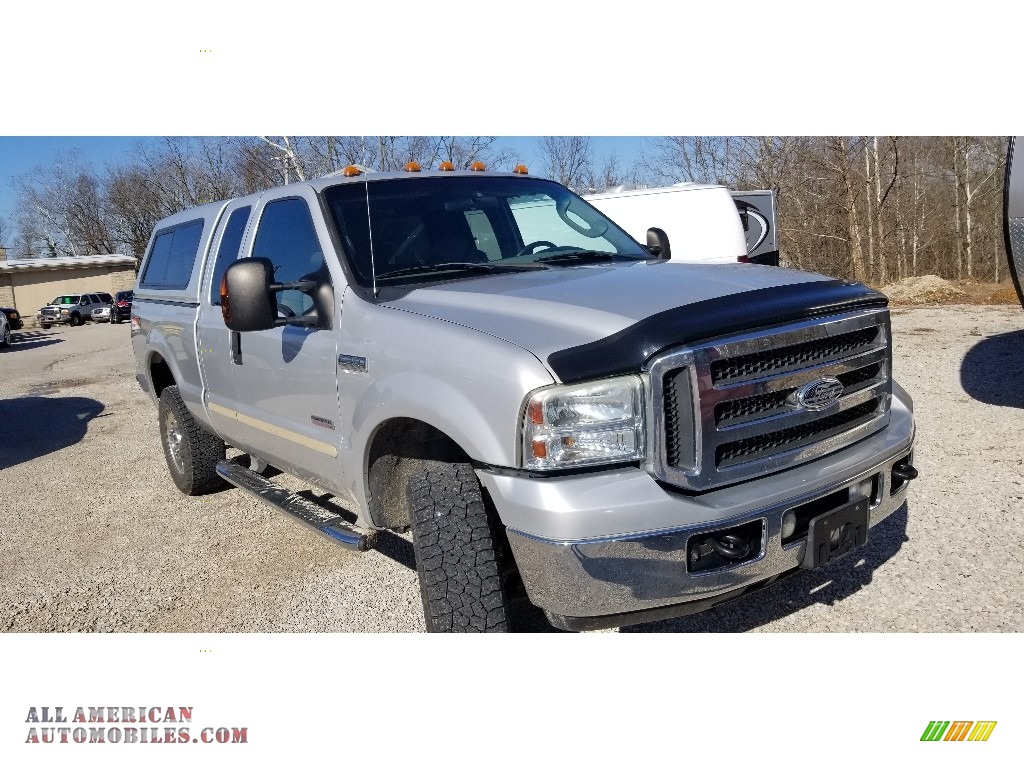 Silver Metallic / Medium Flint Ford F250 Super Duty XLT SuperCab 4x4