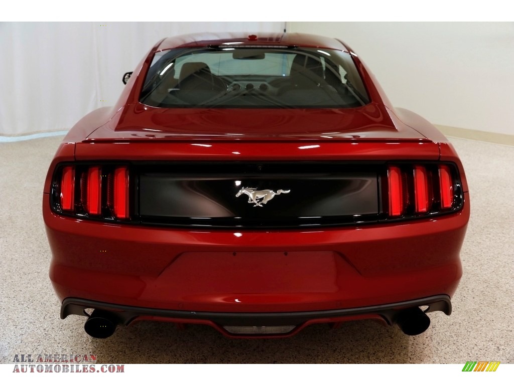 2017 Mustang Ecoboost Coupe - Ruby Red / Ebony photo #22