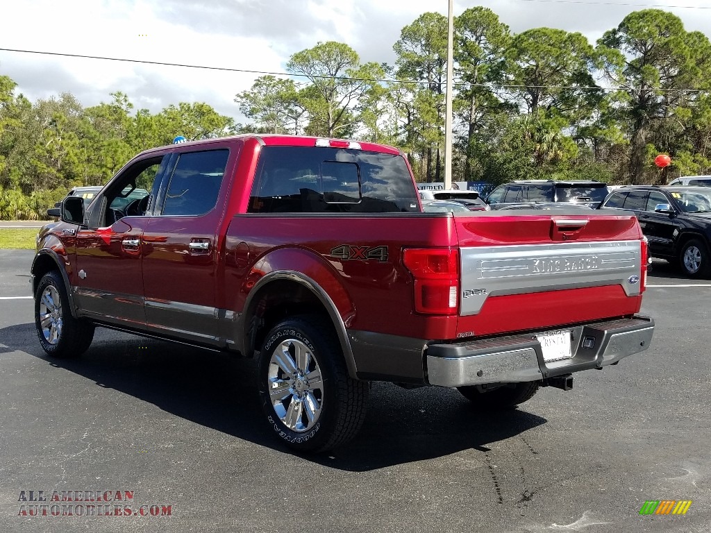 2019 F150 King Ranch SuperCrew 4x4 - Ruby Red / King Ranch Kingsville/Java photo #3