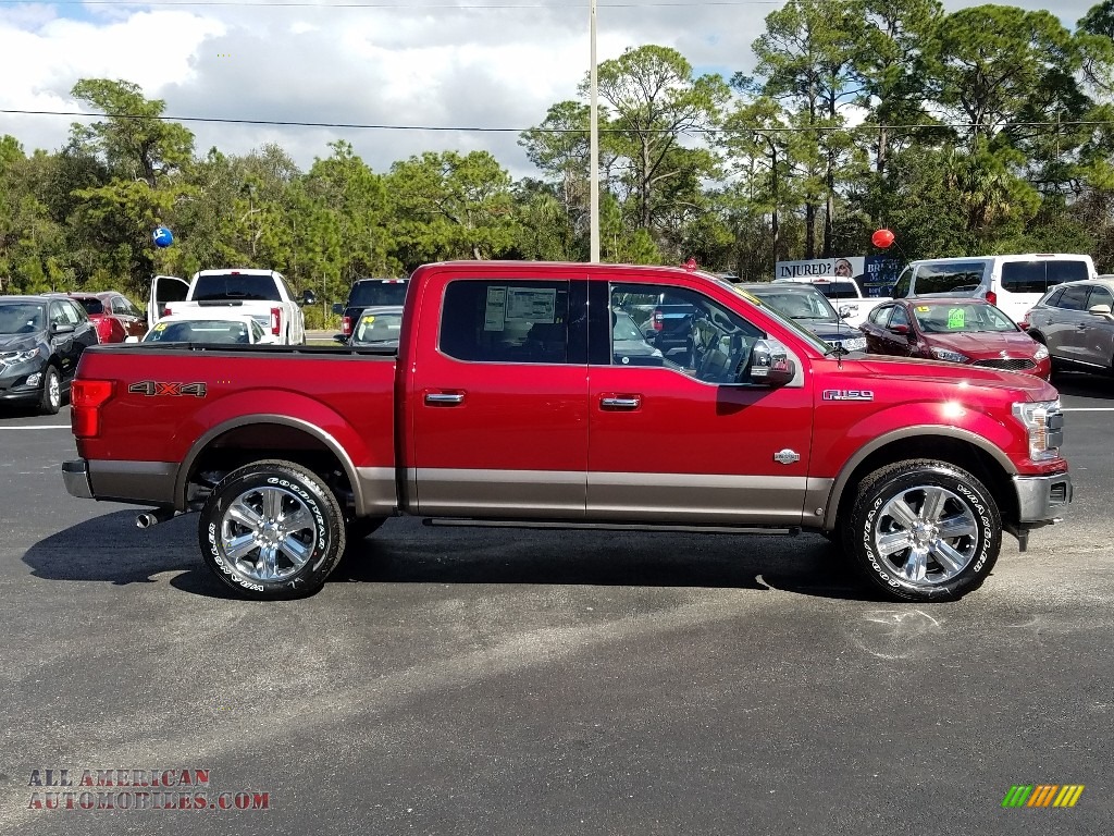2019 F150 King Ranch SuperCrew 4x4 - Ruby Red / King Ranch Kingsville/Java photo #6