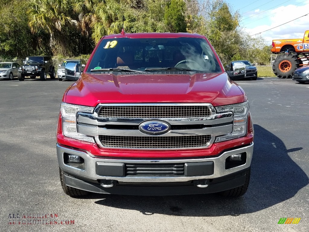 2019 F150 King Ranch SuperCrew 4x4 - Ruby Red / King Ranch Kingsville/Java photo #8