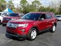 Ford Explorer XLT Ruby Red photo #1