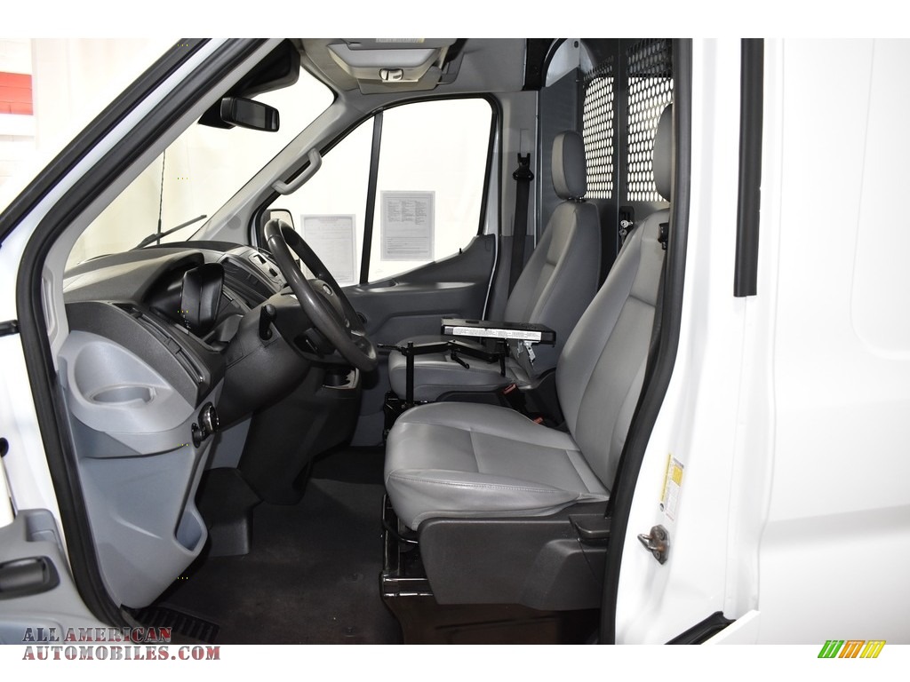 2015 Transit Van 250 MR Long - Oxford White / Pewter photo #7