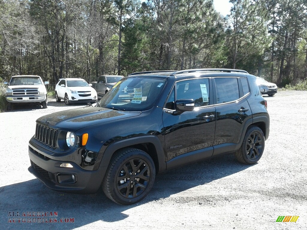 Black / Black Jeep Renegade Altitude
