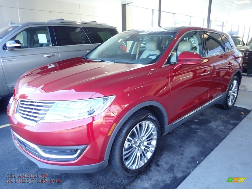 2018 MKX Reserve AWD - Ruby Red Metallic / Cappuccino photo #1