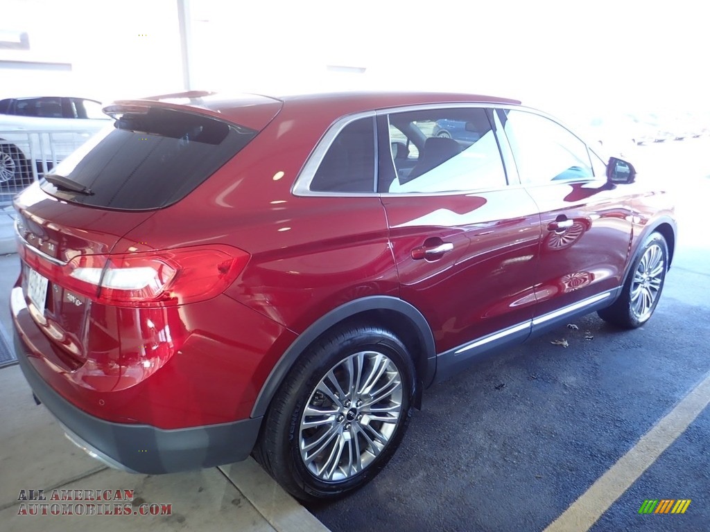 2018 MKX Reserve AWD - Ruby Red Metallic / Cappuccino photo #3