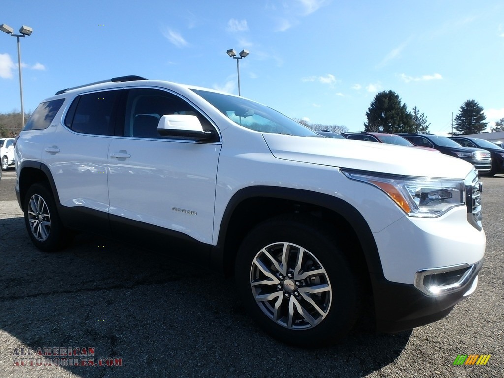 2019 Acadia SLE AWD - Summit White / Jet Black photo #3