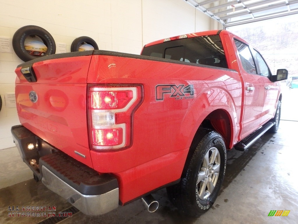 2019 F150 XLT SuperCrew 4x4 - Race Red / Earth Gray photo #2
