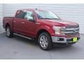Ford F150 Lariat Sport SuperCrew 4x4 Ruby Red photo #2