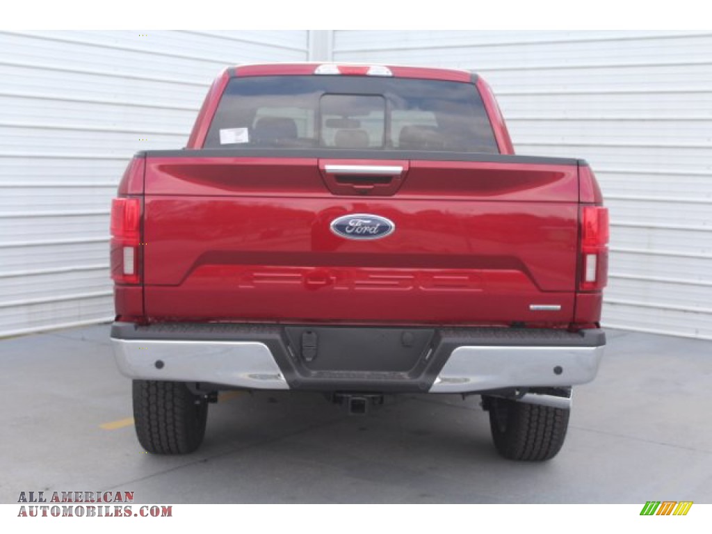 2019 F150 Lariat Sport SuperCrew 4x4 - Ruby Red / Earth Gray photo #7