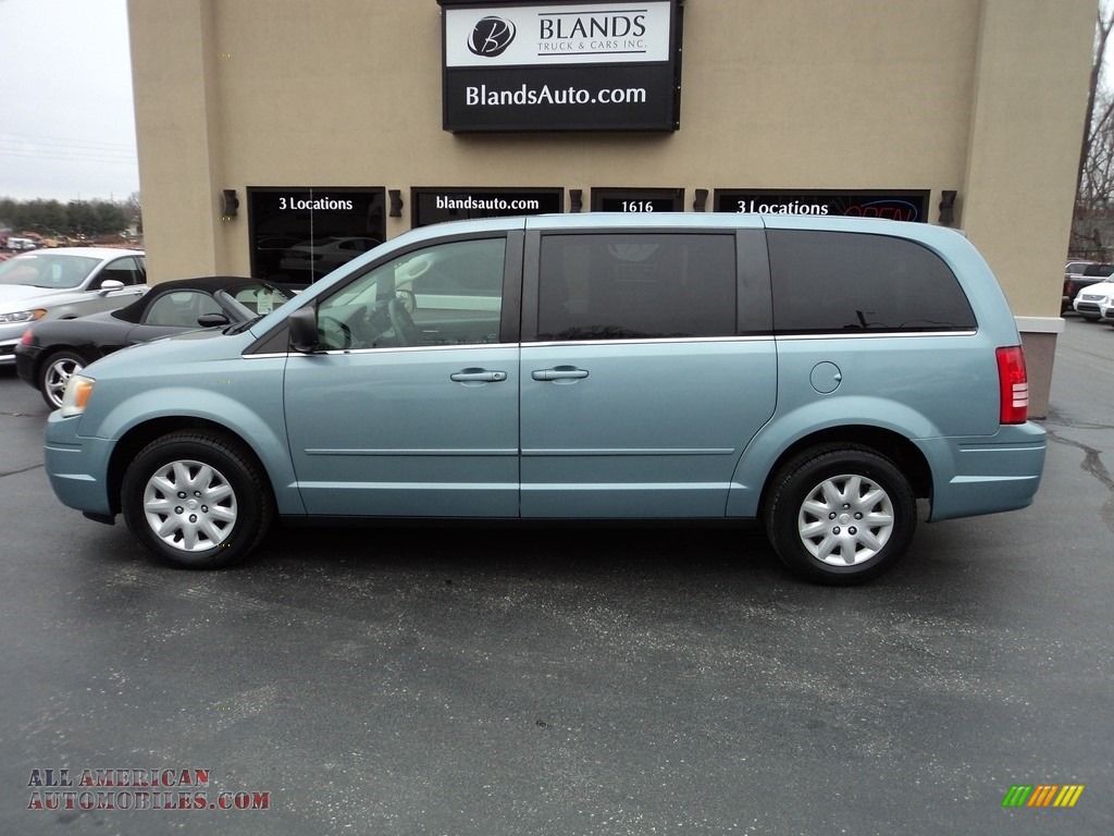 Clearwater Blue Pearl / Medium Slate Gray/Light Shale Chrysler Town & Country LX