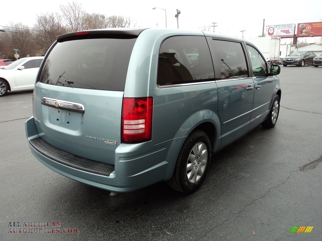2009 Town & Country LX - Clearwater Blue Pearl / Medium Slate Gray/Light Shale photo #4
