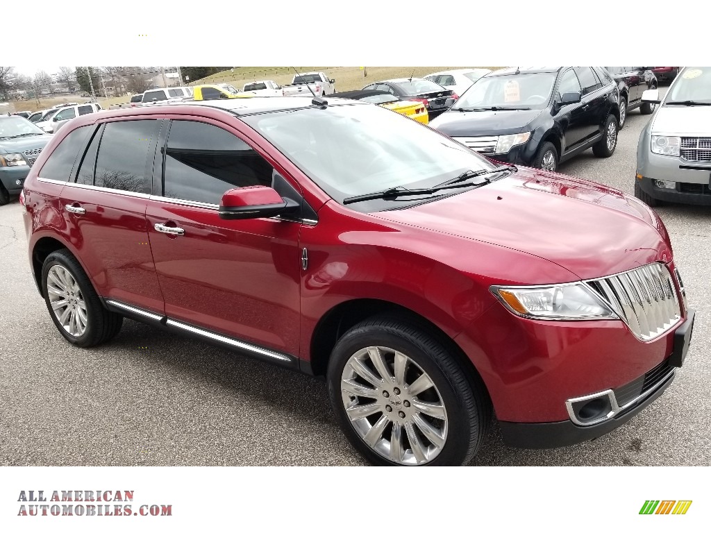 2013 MKX AWD - Ruby Red Tinted Tri-Coat / Limited Edition Bronze Metallic/Charcoal Black photo #8