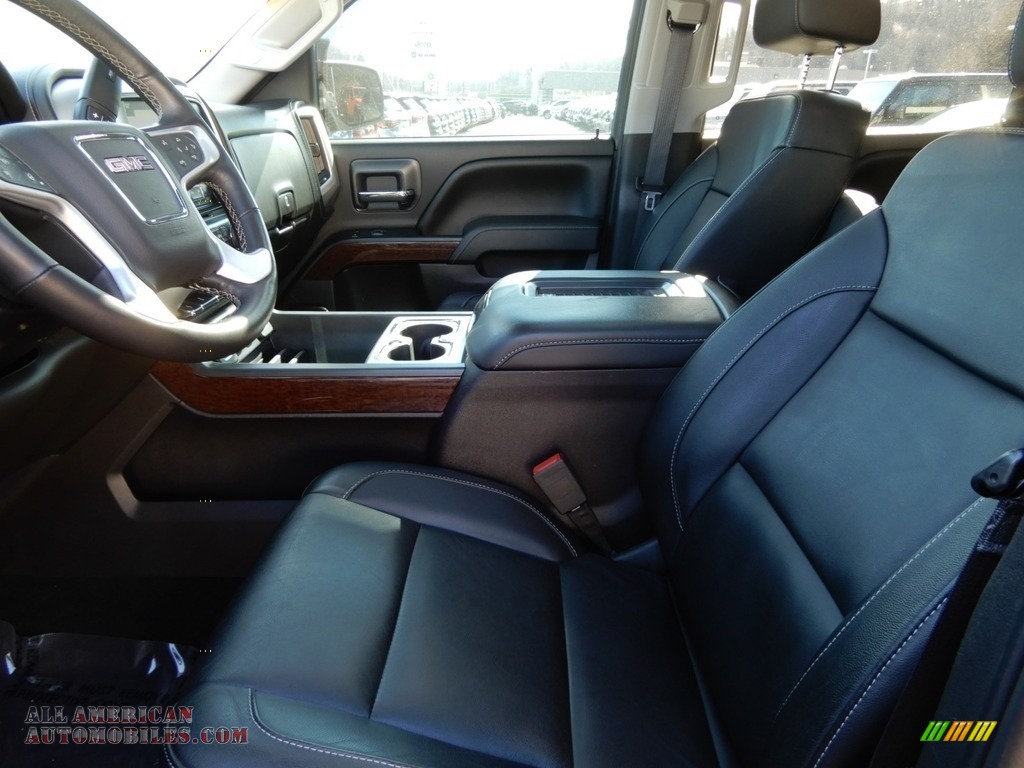 2016 Sierra 1500 SLT Crew Cab 4WD - Quicksilver Metallic / Jet Black photo #12