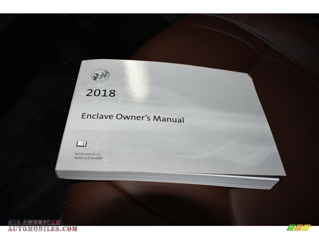 2018 Enclave Avenir AWD - Ebony Twilight Metallic / Chestnut photo #18