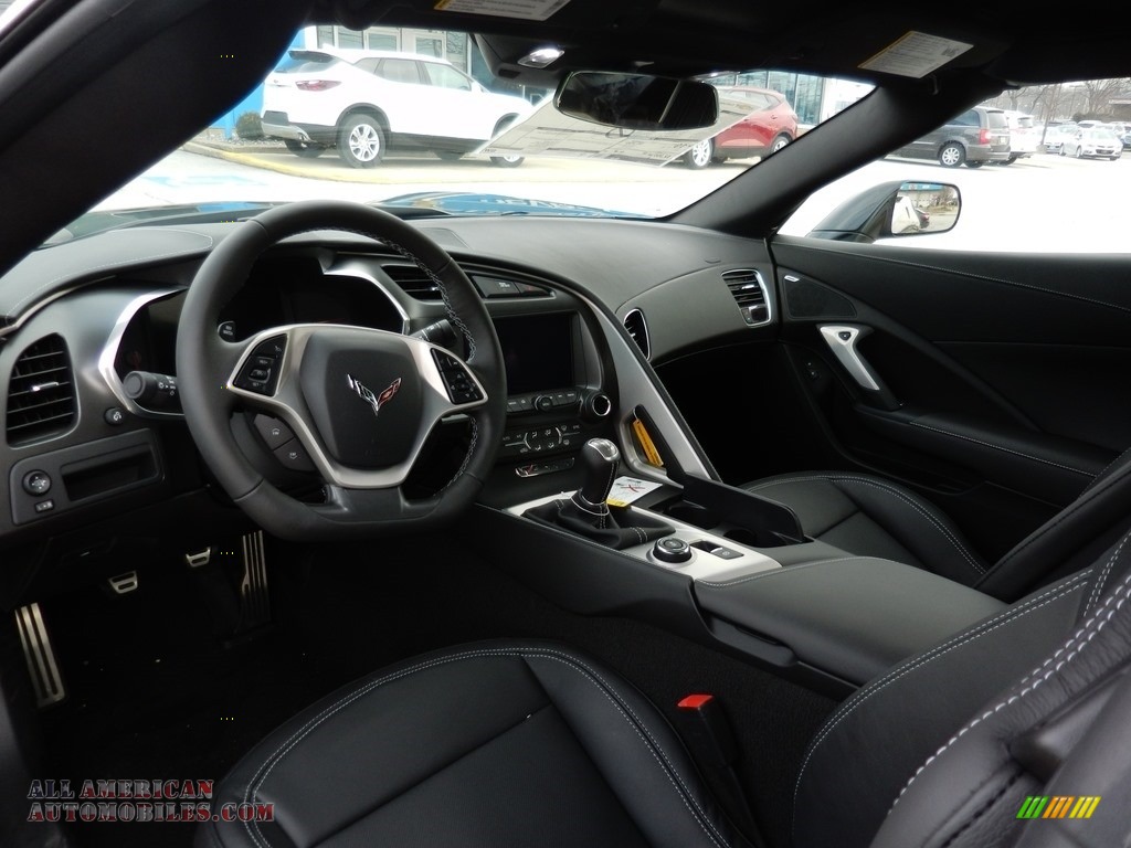 2019 Corvette Stingray Coupe - Black / Black photo #6