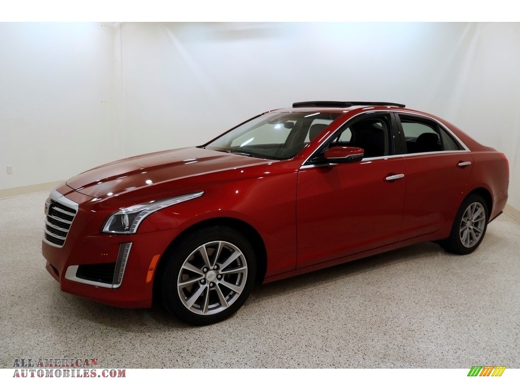 2019 CTS Luxury AWD - Red Obsession Tintcoat / Jet Black photo #3