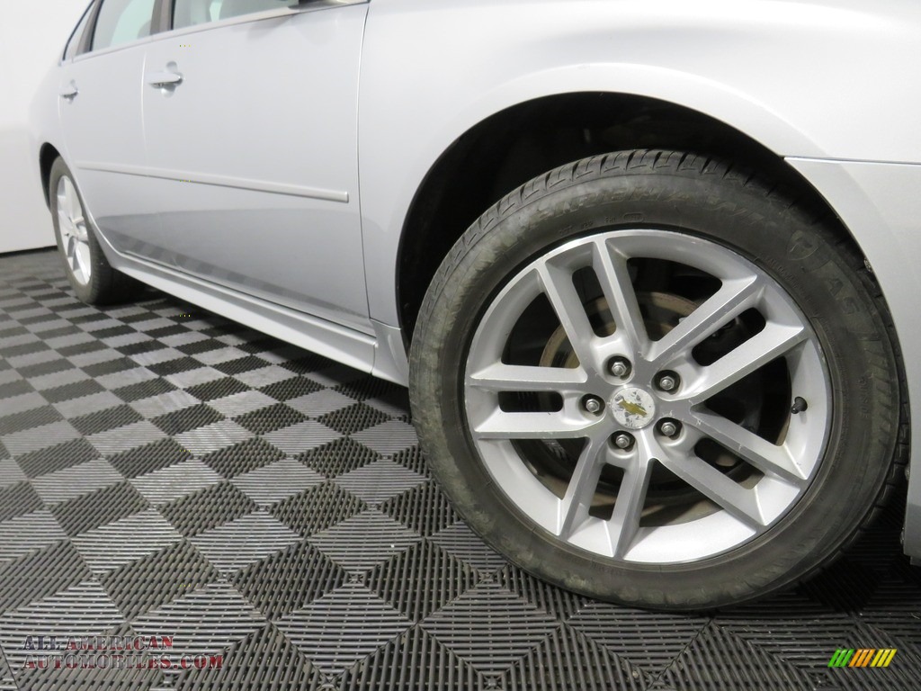 2012 Impala LTZ - Silver Ice Metallic / Gray photo #4
