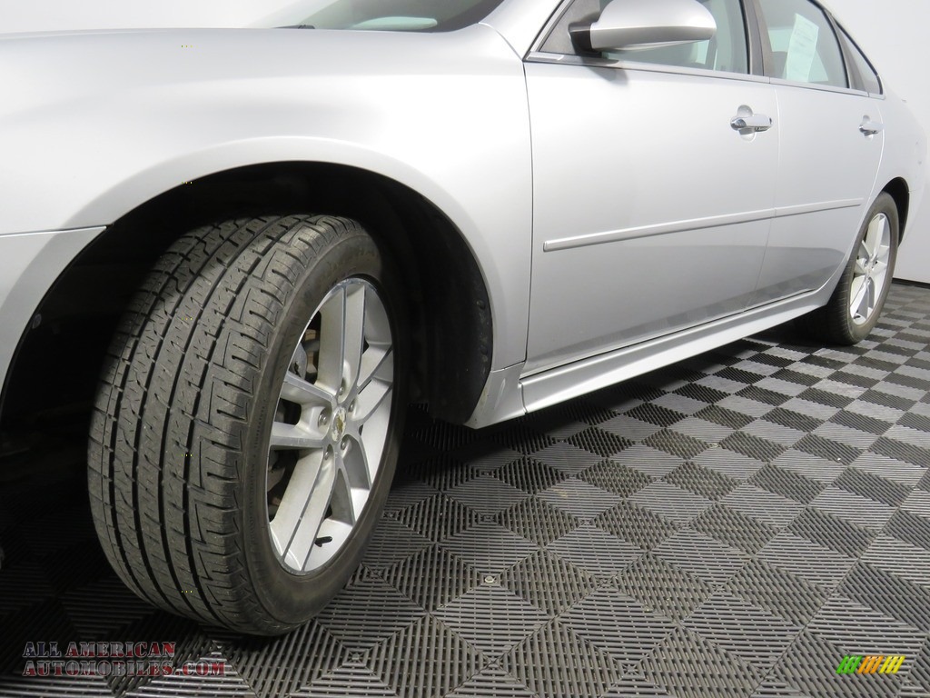 2012 Impala LTZ - Silver Ice Metallic / Gray photo #12