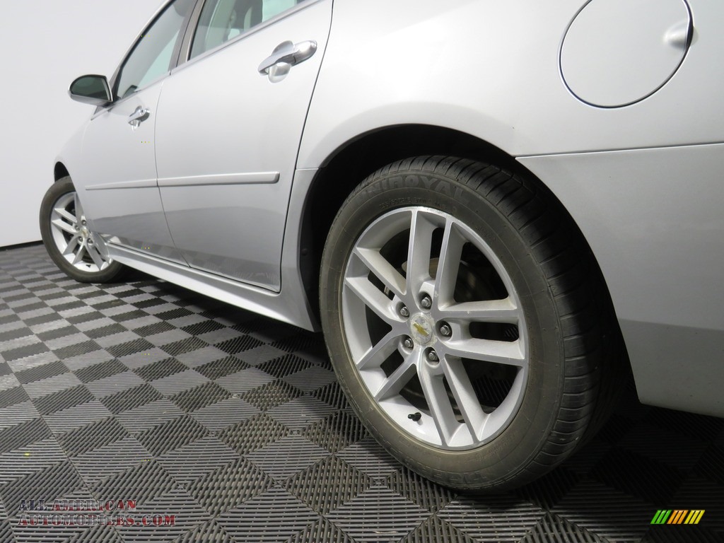 2012 Impala LTZ - Silver Ice Metallic / Gray photo #13