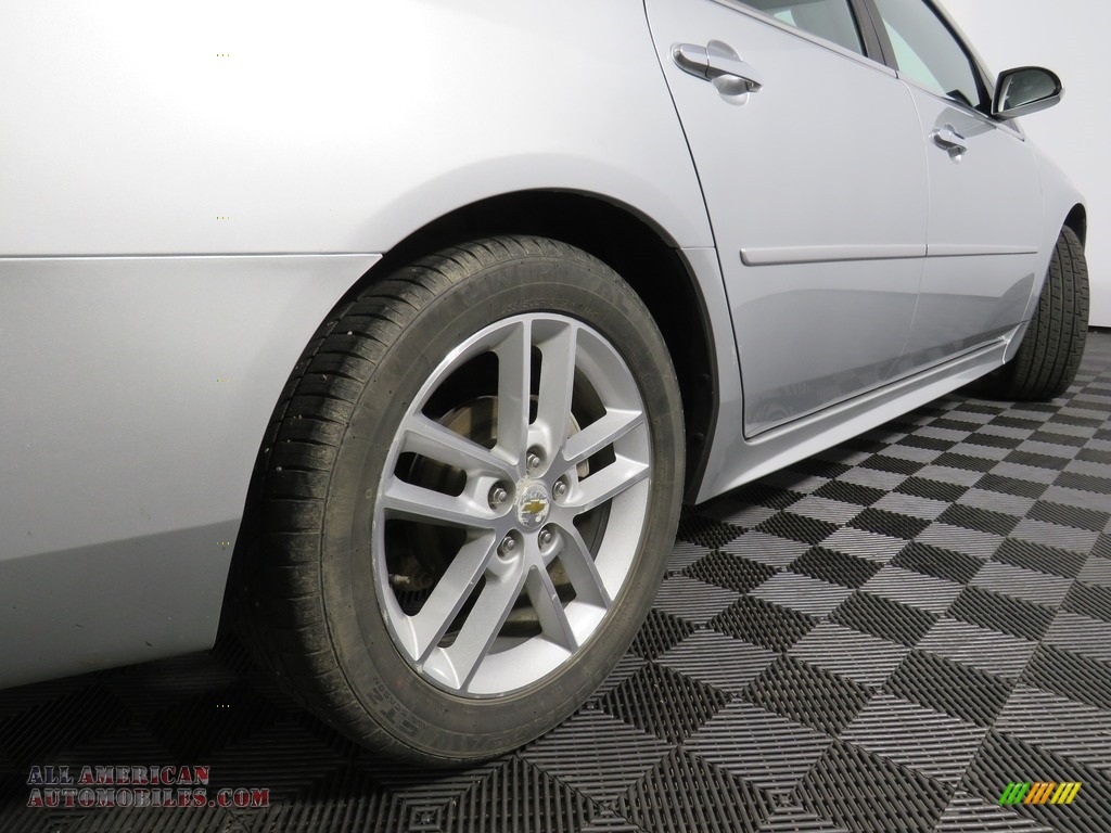 2012 Impala LTZ - Silver Ice Metallic / Gray photo #21