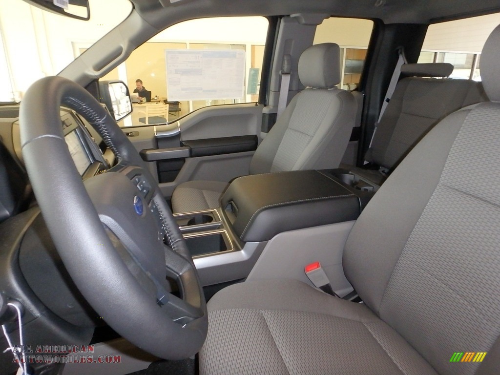 2019 F150 XLT SuperCab 4x4 - Blue Jeans / Earth Gray photo #6