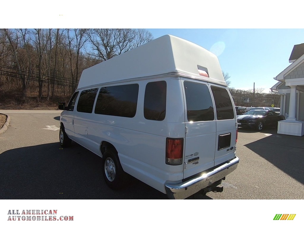 2014 E-Series Van E350 XL Extended 15 Passenger Van - Oxford White / Medium Flint photo #5