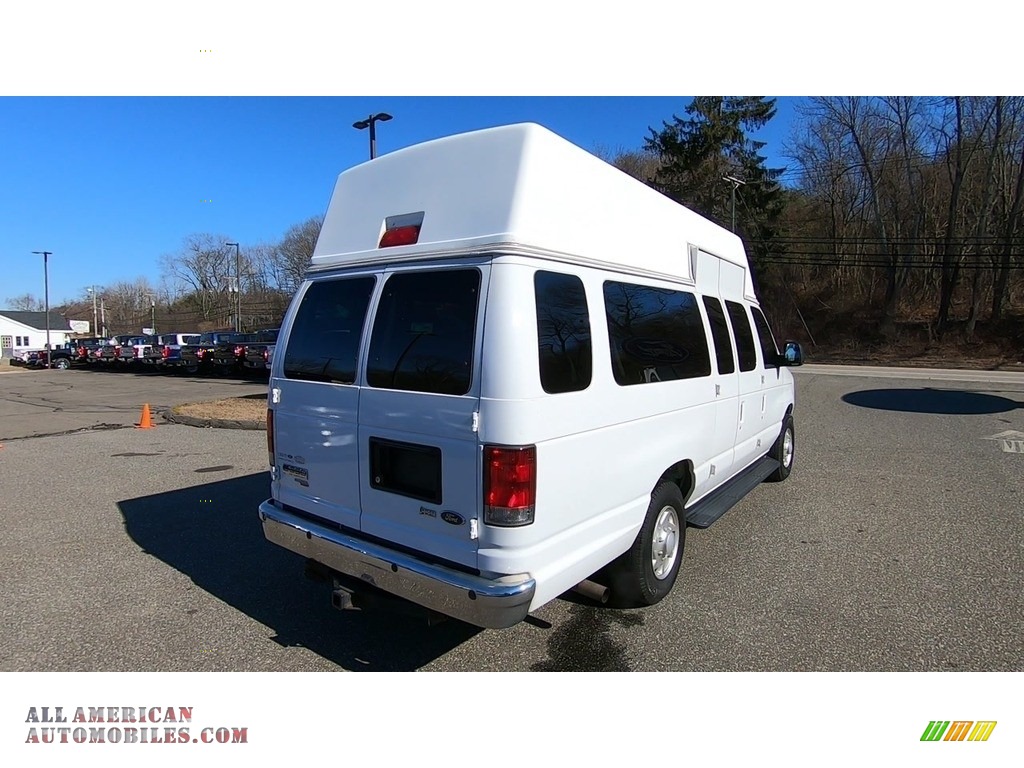 2014 E-Series Van E350 XL Extended 15 Passenger Van - Oxford White / Medium Flint photo #7