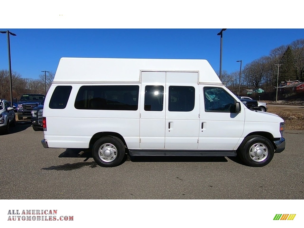 2014 E-Series Van E350 XL Extended 15 Passenger Van - Oxford White / Medium Flint photo #8